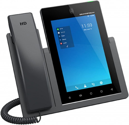 هاتف فيديو جراند ستريم اي بي GXV3470 بما في ذلك اندرويد