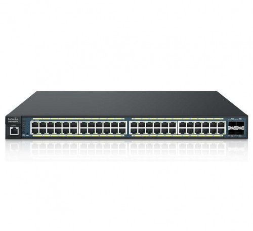 EWS 48-PORT MANAGED GIGABIT 740W POE+ SWITCH,LAYER 2 MANAGED POE+ SWITCH WITH CENTRALIZED NETWORK MANAGEMENT