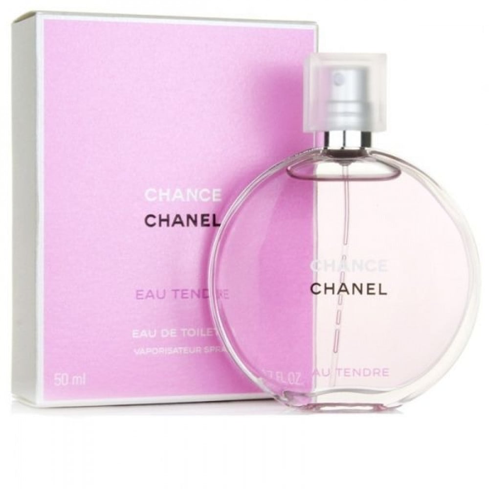 Chance Eau Tender by Chanel for Women - Eau de Toilette, 50ml - متجر روج سفن