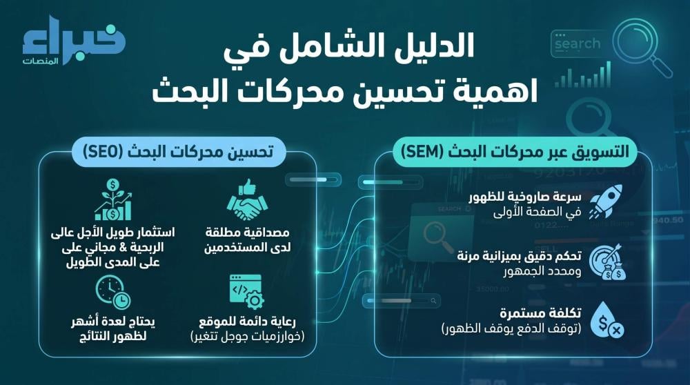 الفرق بين SEO و SEM
