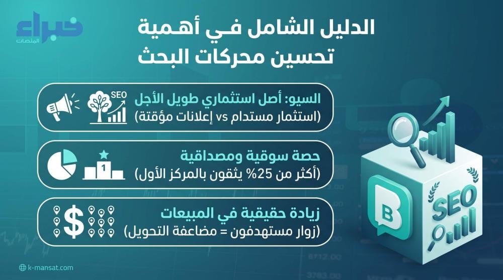 اهمية تحسين محركات البحث