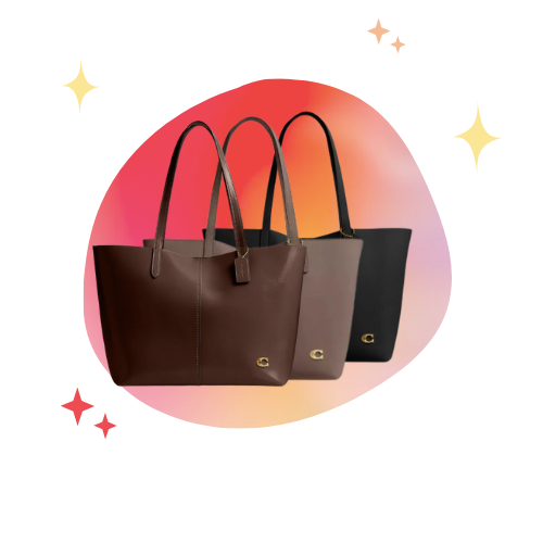 Leather North Tote 32