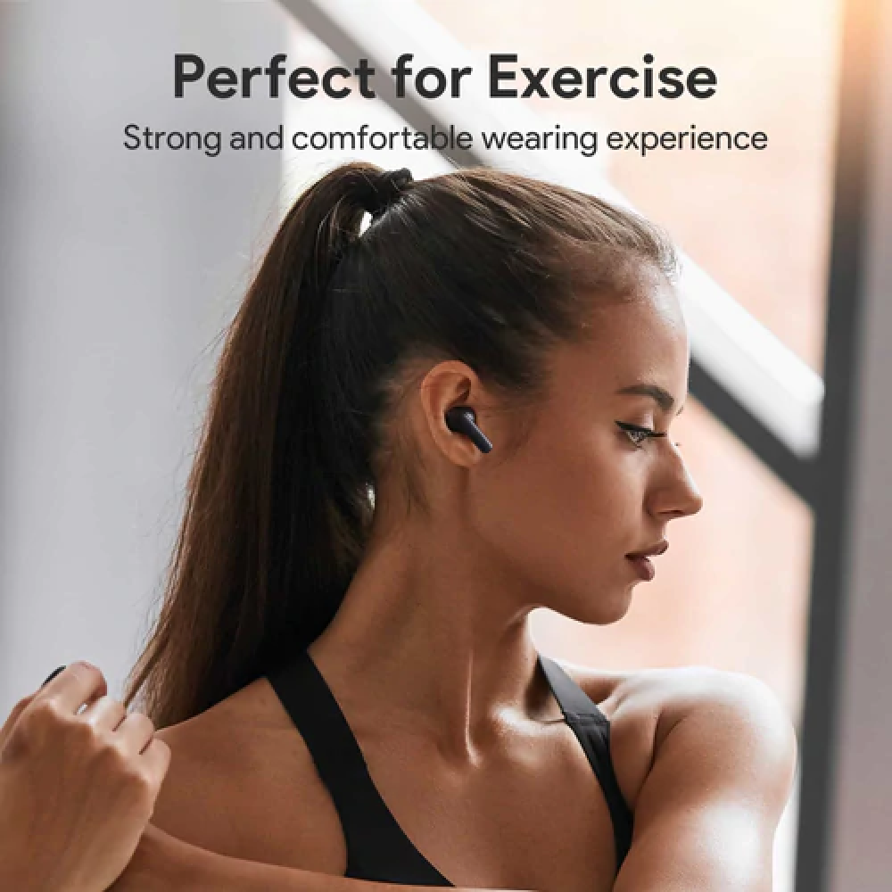 سعر سماعة أذن اوكي ترو لاسلكي أسود