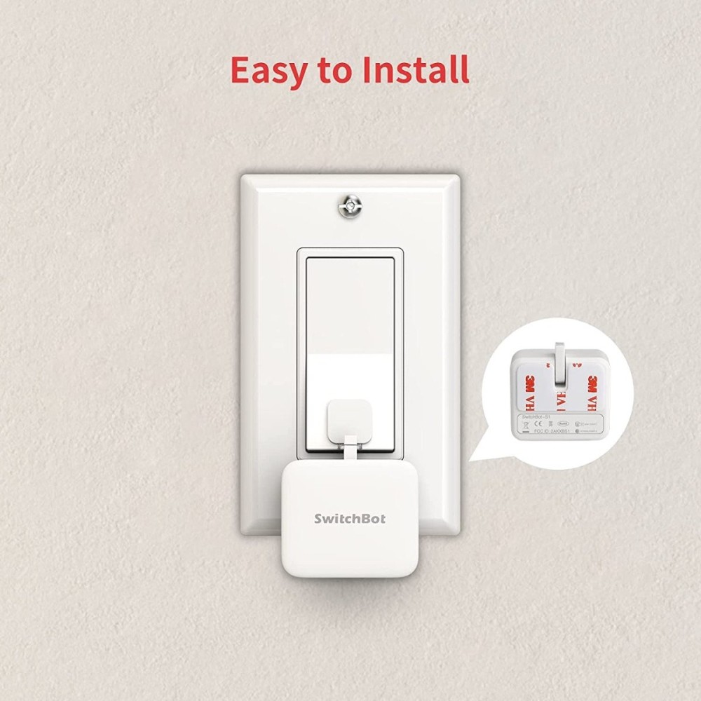 جهاز SwitchBot الذكي لضغط الازرار عن بعد / ابيض