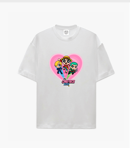 تيشيرت Onepiece X Powerpuffgirls