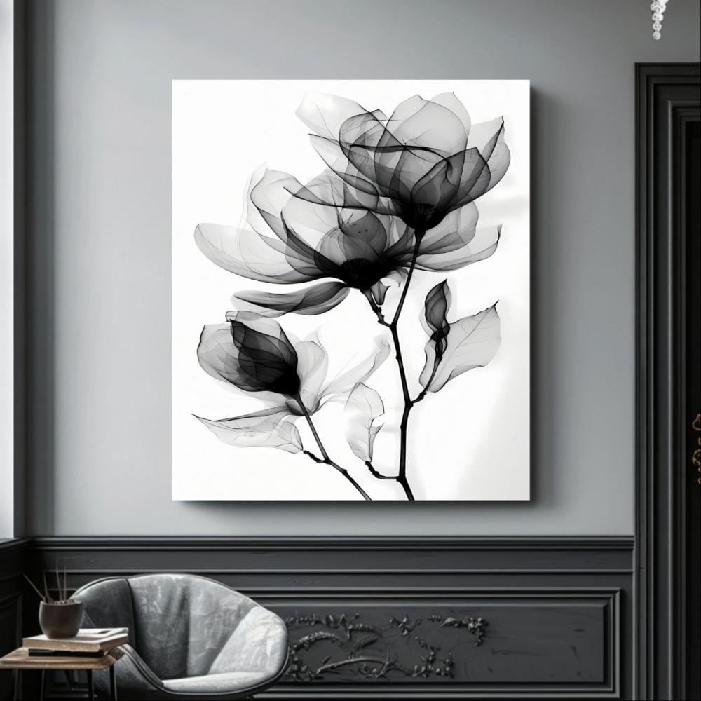 لوحة سنتر بلاك طباعة كانفس