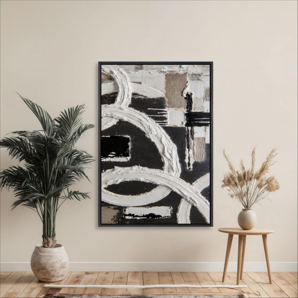 لوحات اخفاء الطبلون مغناطيسيه تجريدية – طباعة كانفس