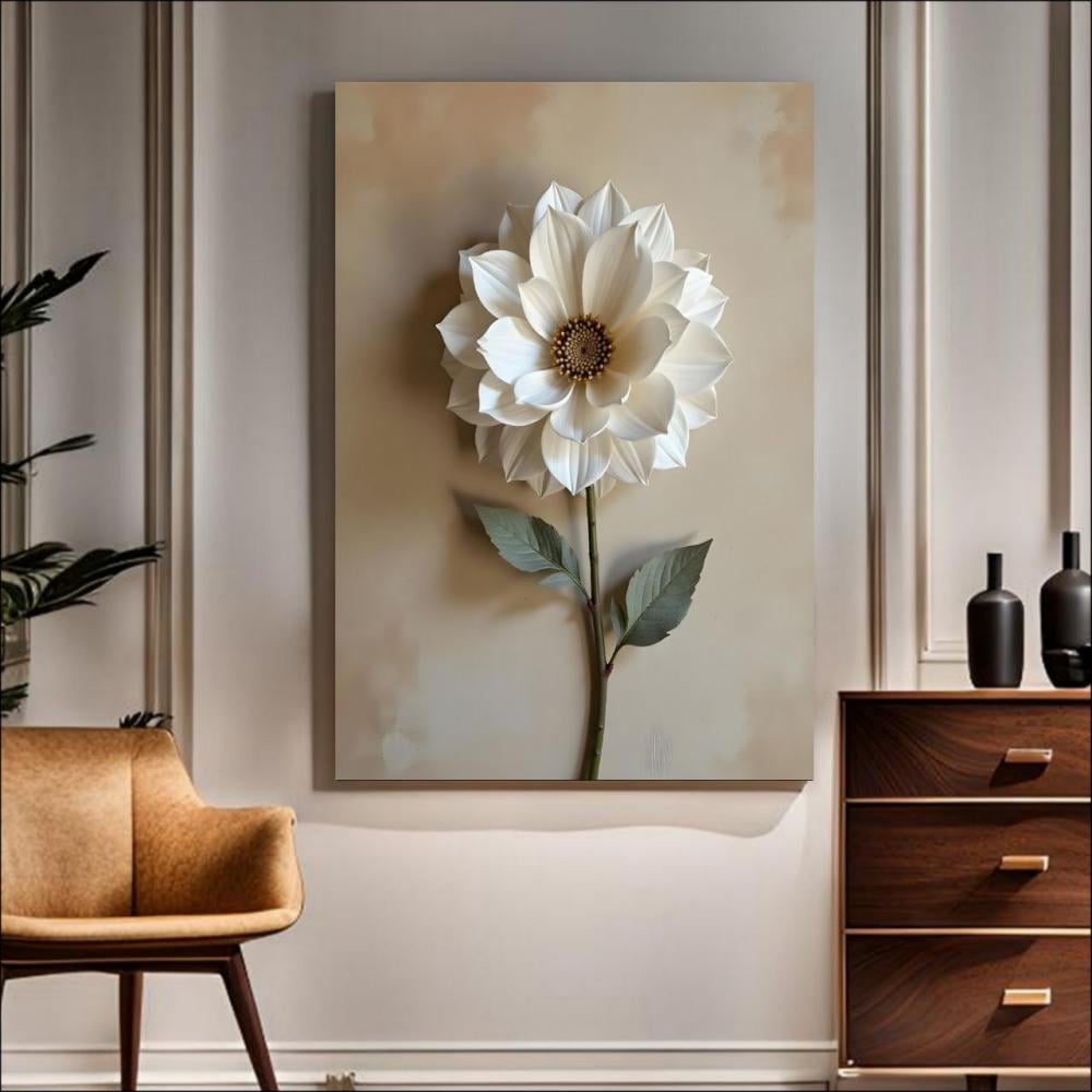 لوحة ورد الاضالية كلاسيكية  طباعة كانفس