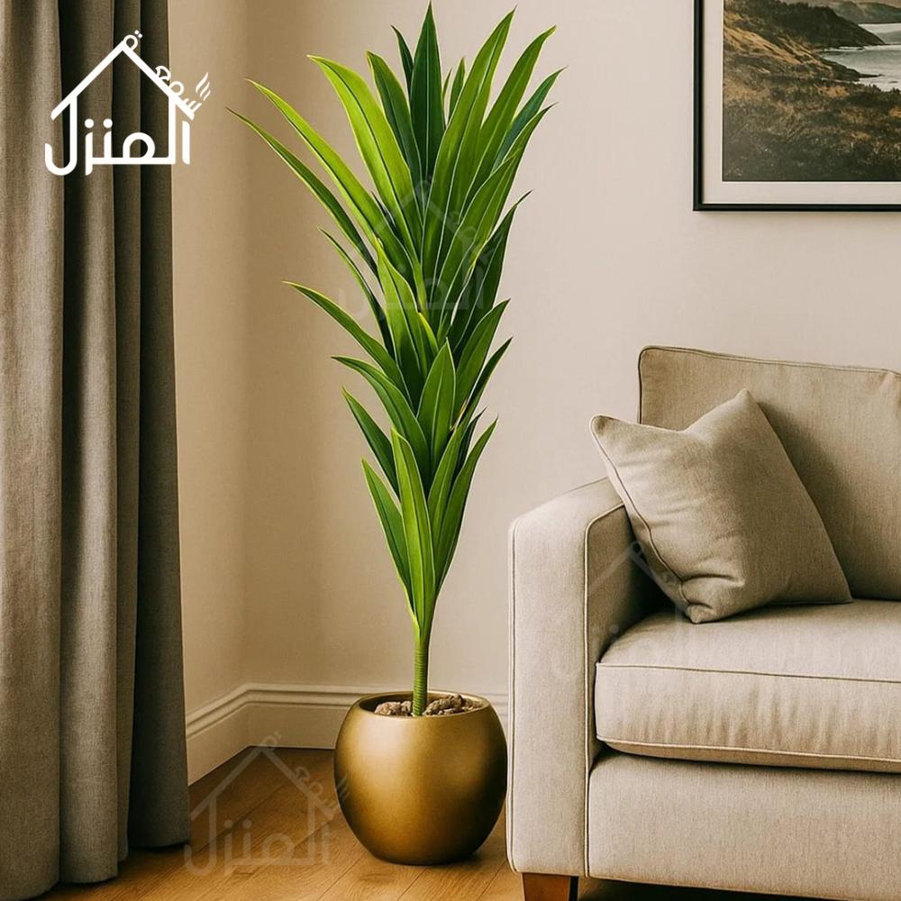 شجرة بامبو صناعي مركن اسود - 160 سم