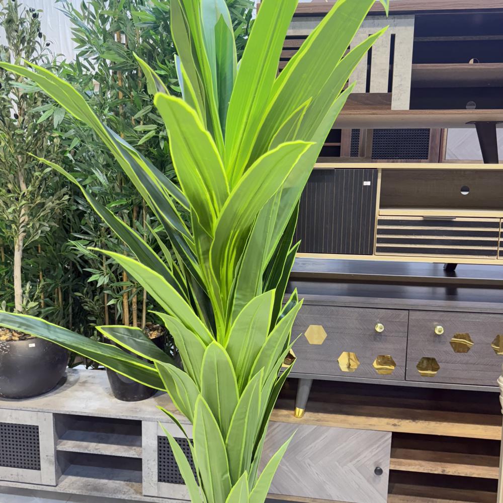 شجرة بامبو صناعي مركن اسود - 160 سم