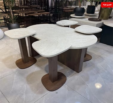 أطقم طاولات وسط متكاملة