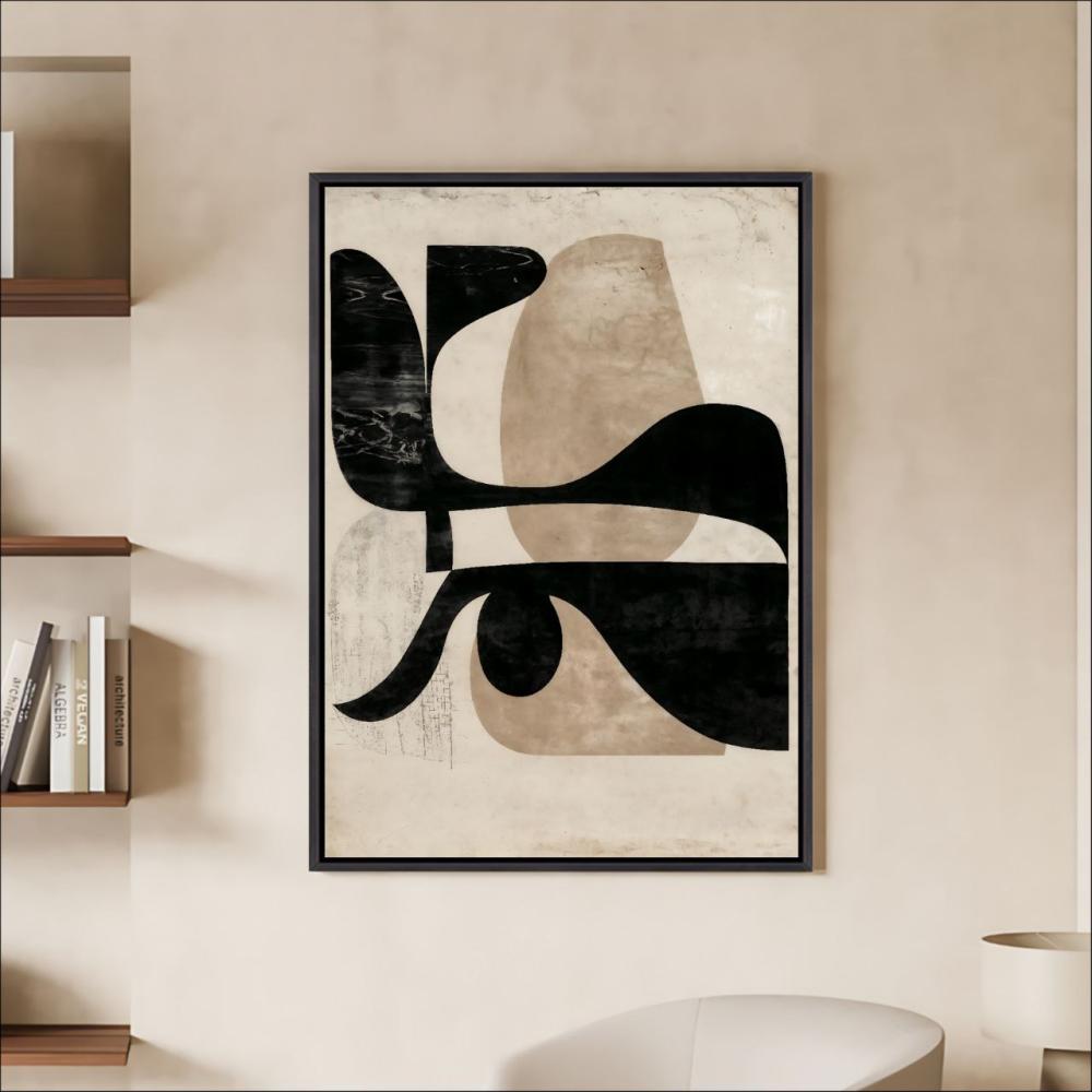 لوحة طولي بوهو داركو بيج طباعة كانفس