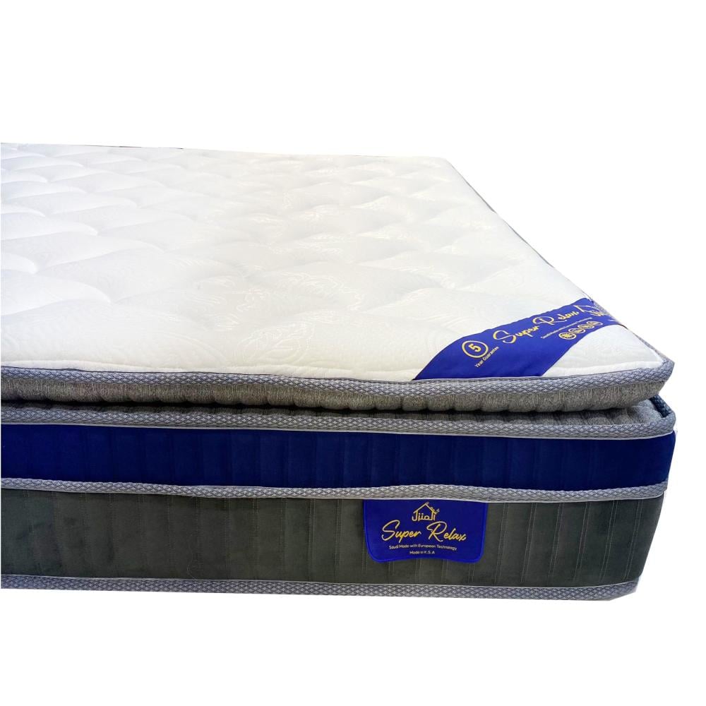 مرتبة سوبر ريلاكس الطبية مقاس 200X180 ارتفاع 30 سم مزدوجة