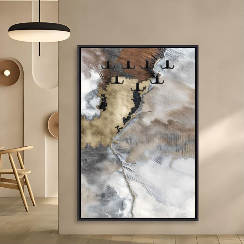 لوحة علاقة عبايات ديفار ديزاين طباعة كانفس