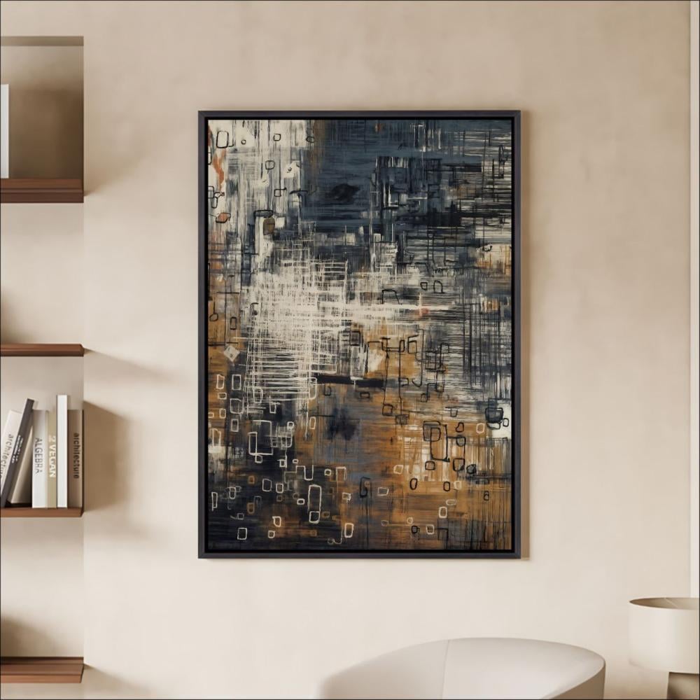 لوحة طولي كاربيت بلوف طباعة كانفس