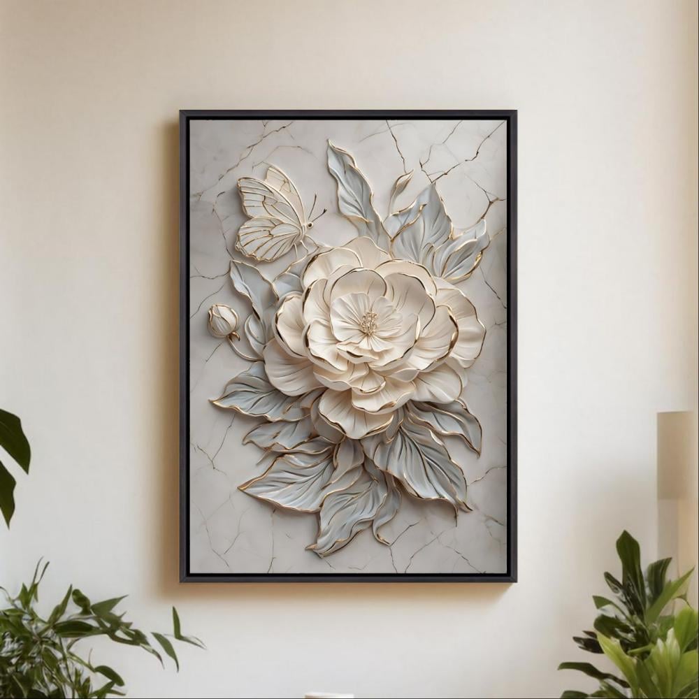 لوحة  مورد ديار رصاصي  طباعة كانفس