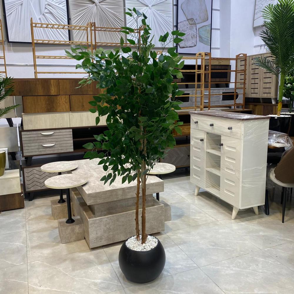 شجرة صناعية مركن اسود - 160 سم