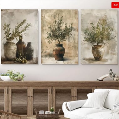 لوحات جدارية ثلاثية