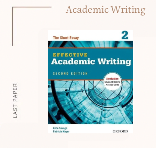 EFFECTIVE Academic Writing 2