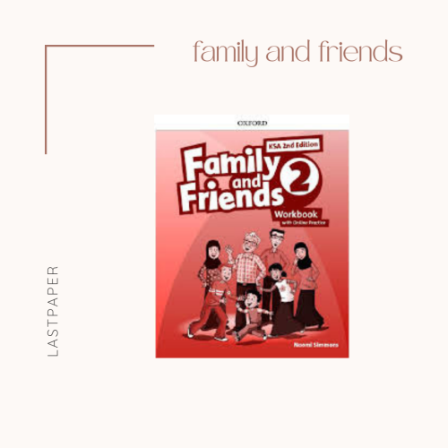 Family and Friends 2 workbook