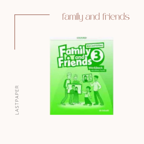 Family and Friends 3 workbook