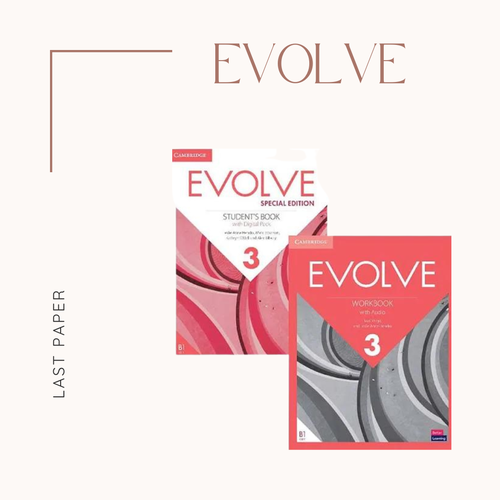 Evolve Level 3 Studentsbook and Workbook