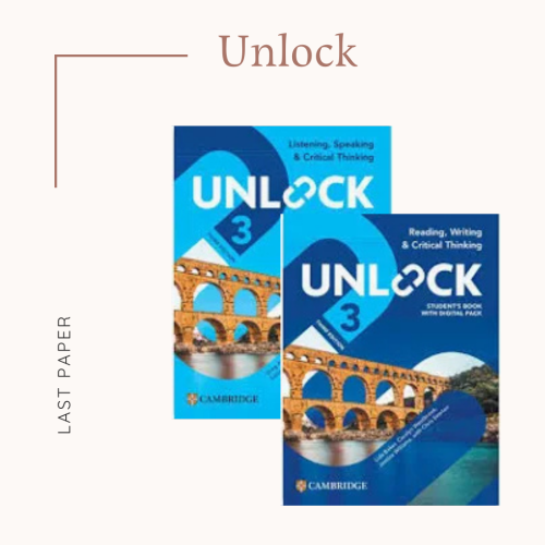 Unlock Level 3 Reading Writing Listening Speaking 3E