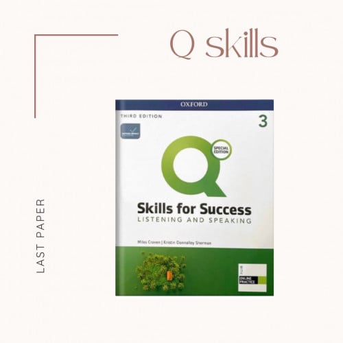 Q Skills For Success Listening Speaking Level 3 3E