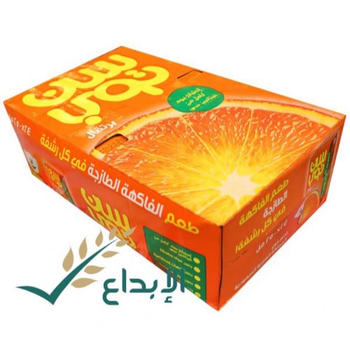 سن توب برتقال صغير 125 مل * 30