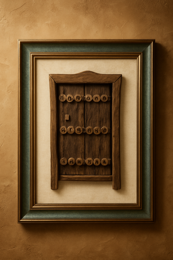 الباب النجدي القديم: تحفة يدوية تجمع بين التراث والفخامة