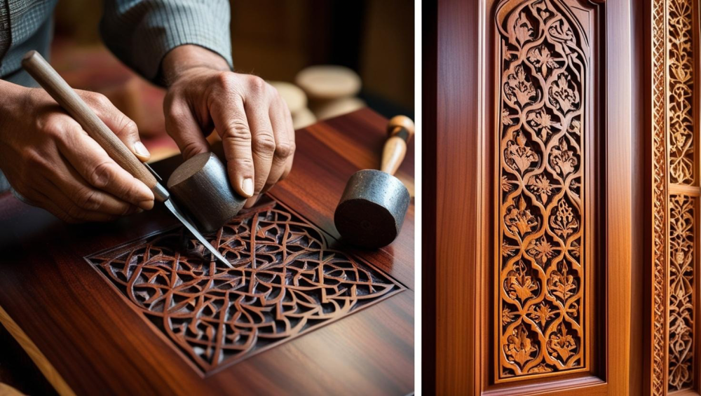 فن النحت على الخشب: إبداع عربي أصيل