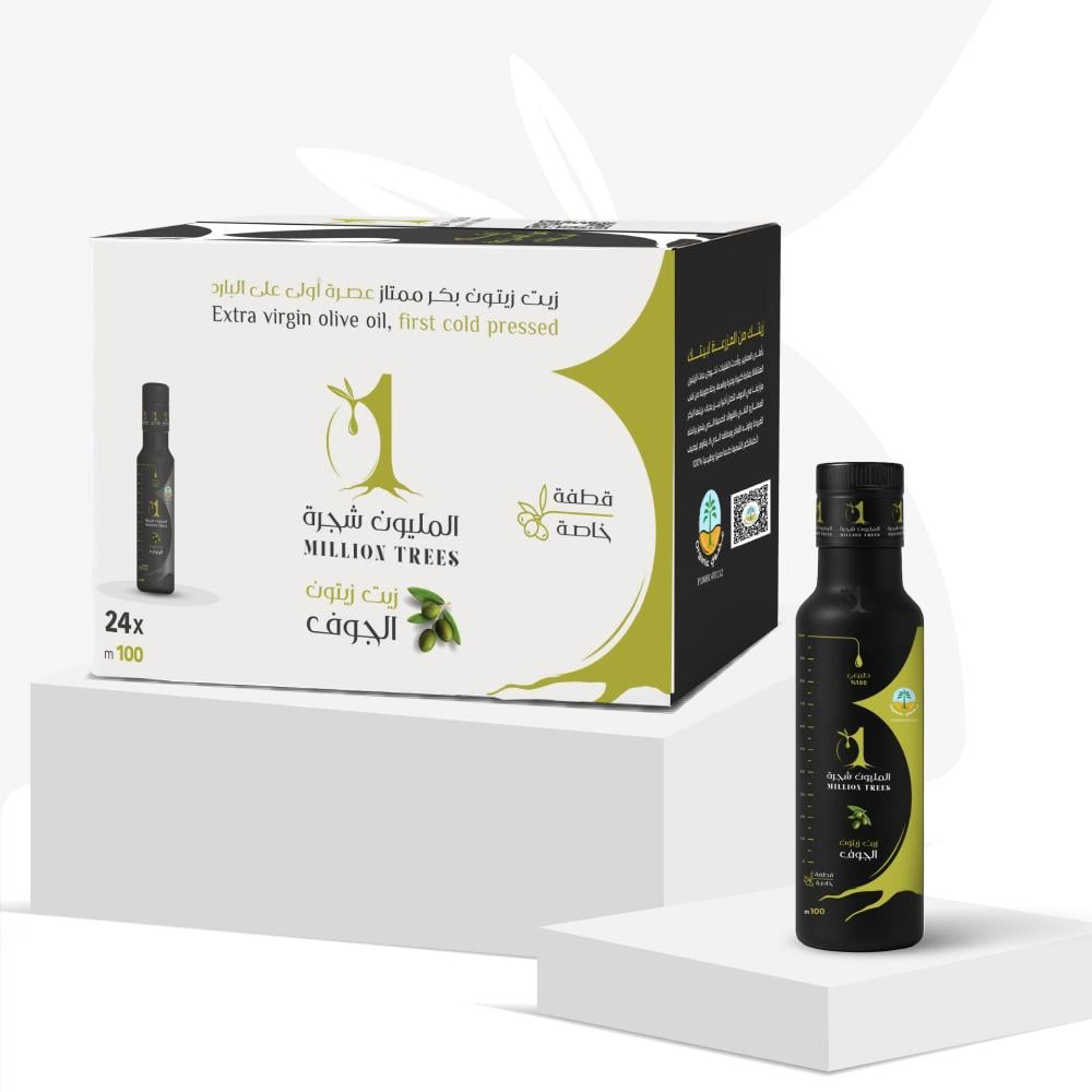 Olive Oil Carton 100ml 24 Packs Extra Virgin Organic Special Selection (Premium Glass)