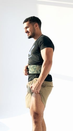 LEVER BELT camouflage