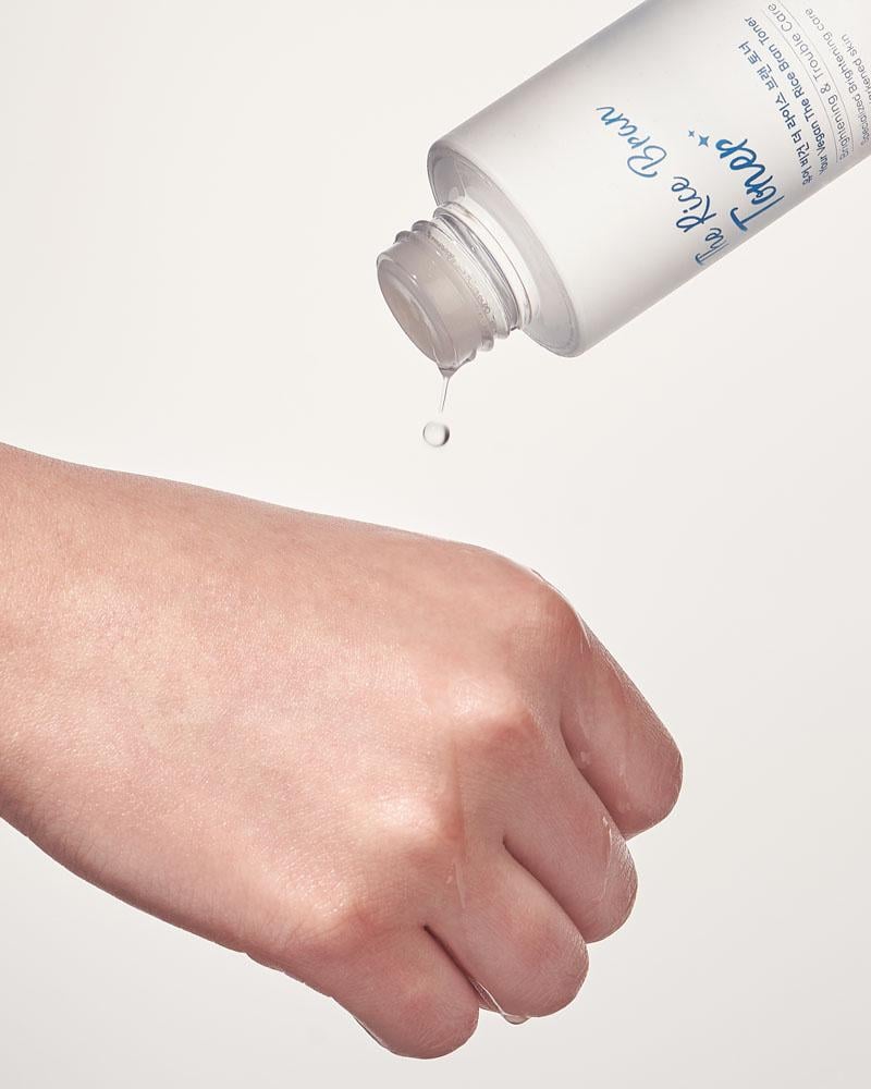 تونر نخالة الارز الكوري- your vegan -the rice bran toner