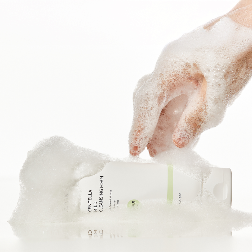 IUNIK centella mild cleansing foam