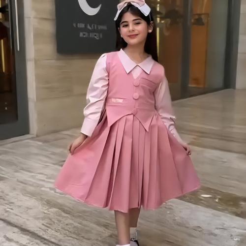 مريول مدرسي زهري جديد