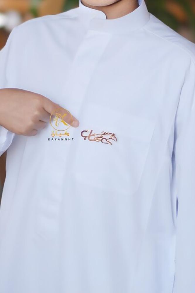 دبوس اطفال مع خيل ذآهبي