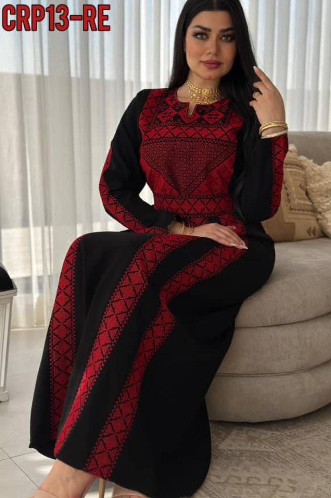 فستان جنوبي تطريز آردني