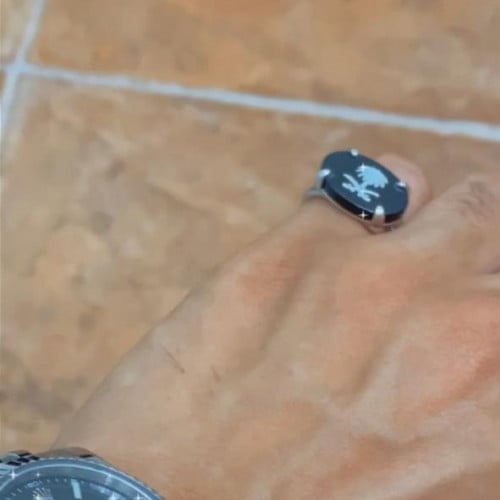خاتم ملكي رجالي مع شناكير فخم