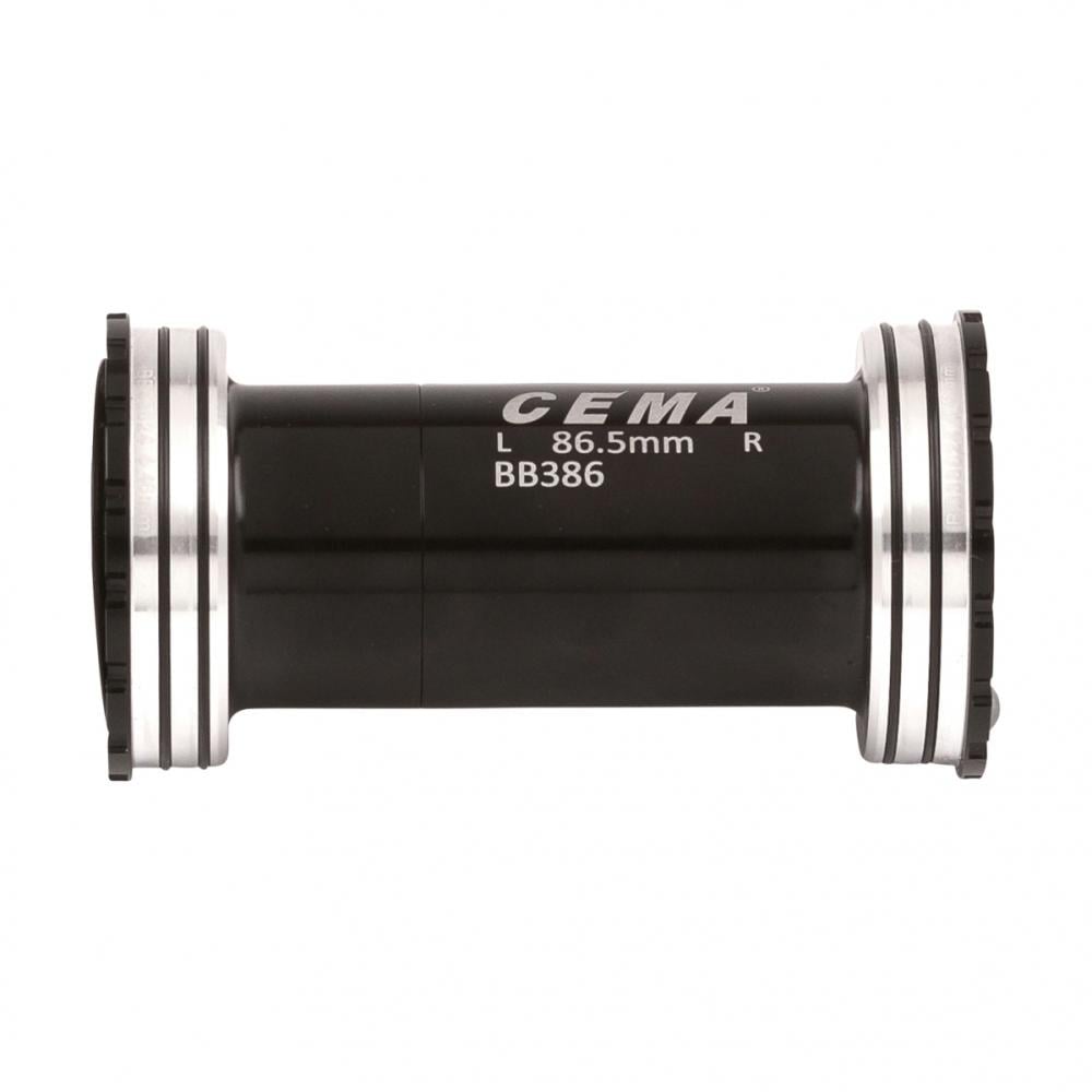 سيراميك بوتم براكت من سيما BB386 لشيمانو - أسود CEMA BB386 BOTTOM BRACKET FOR SHIMANO - CERAMIC - BLACK