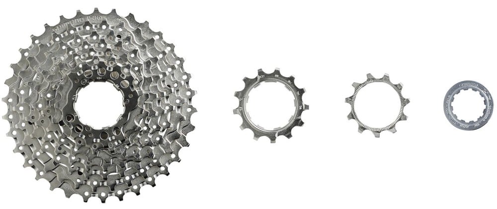 SHIMANO CASSETTE CS-HG400-9 11-36T, 9 SPEED