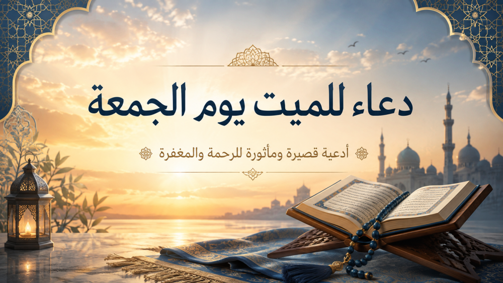 دعاء للميت يوم الجمعة: أدعية قصيرة ومأثورة للرحمة والمغفرة