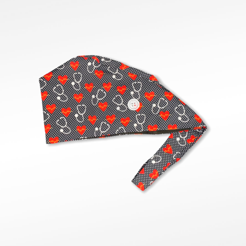Stethoscope scrub cap