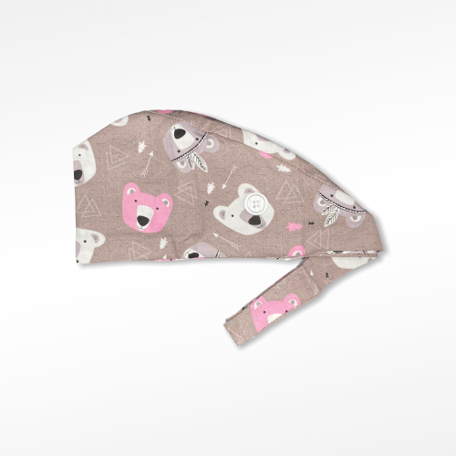 Cartoon scrub cap