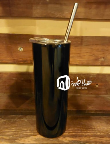 كوب اسود فاخر حافظ للبرودة