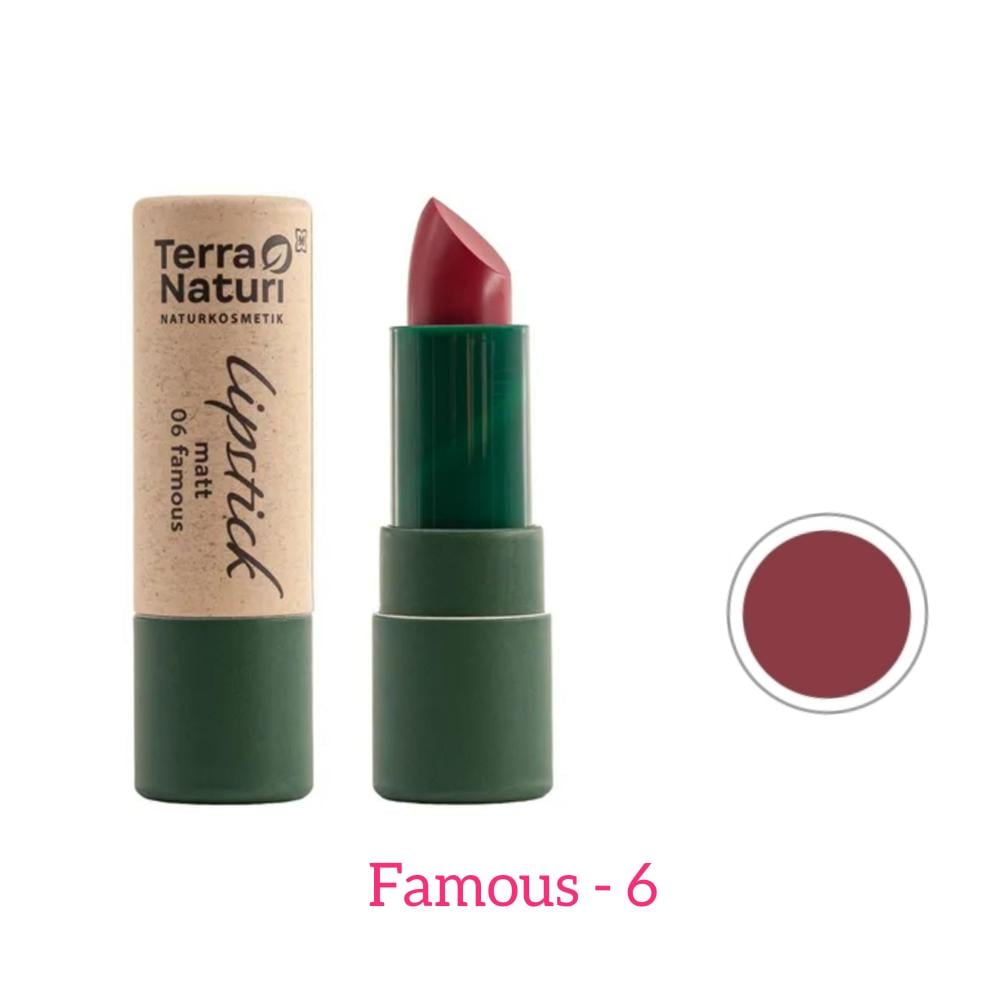 أحمر شفاه مطفي طبيعي من Terra Naturi