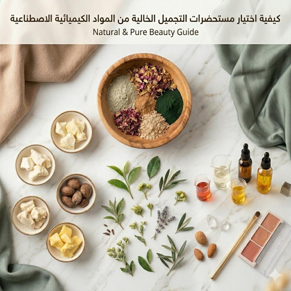 كيفية اختيار مستحضرات التجميل الخالية من المواد الكيميائية الاصطناعية