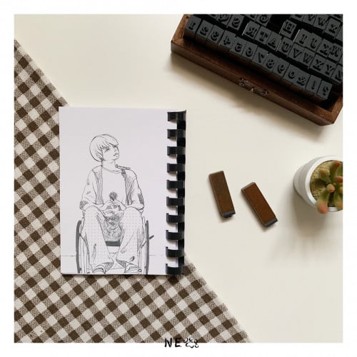 دفتر جونقكوك - رسم وصنع يدوي