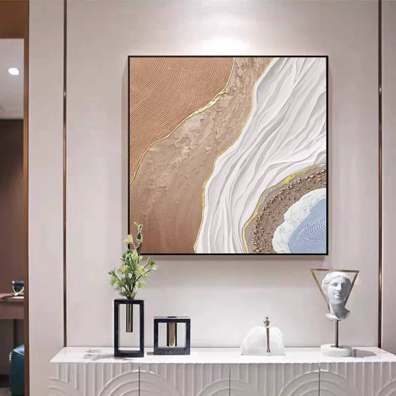 لوحة جدارية فن تجريدي حديث