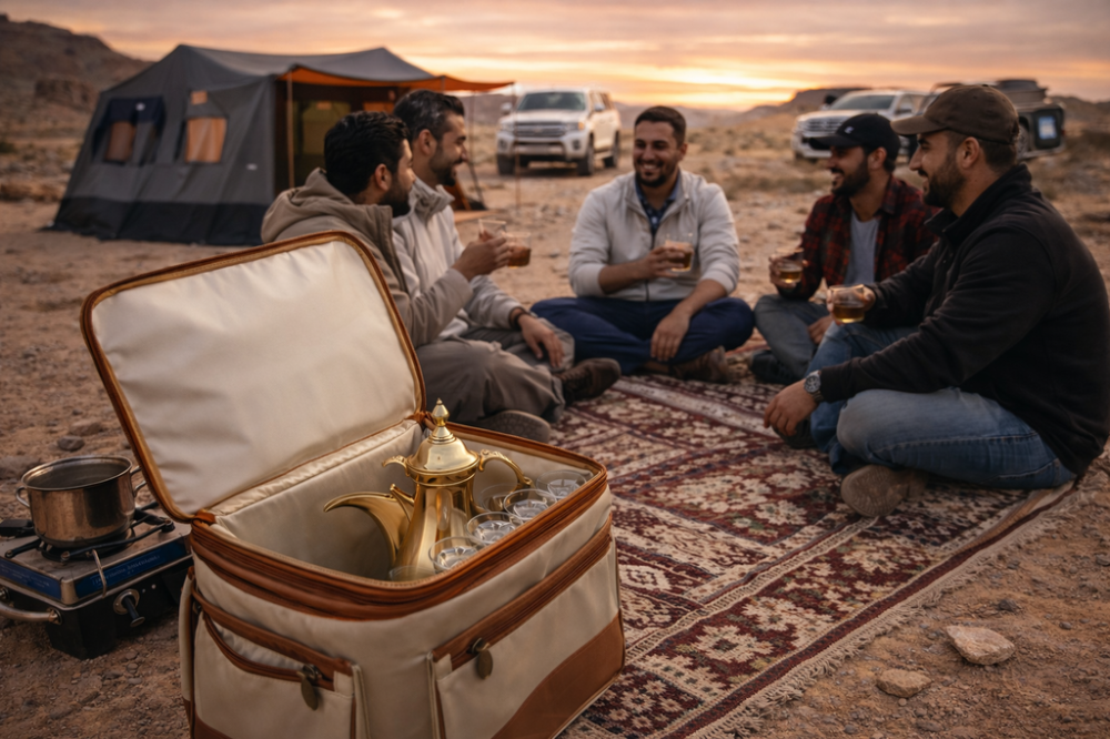 عزبة رحلات بأربعة جيوب خارجية